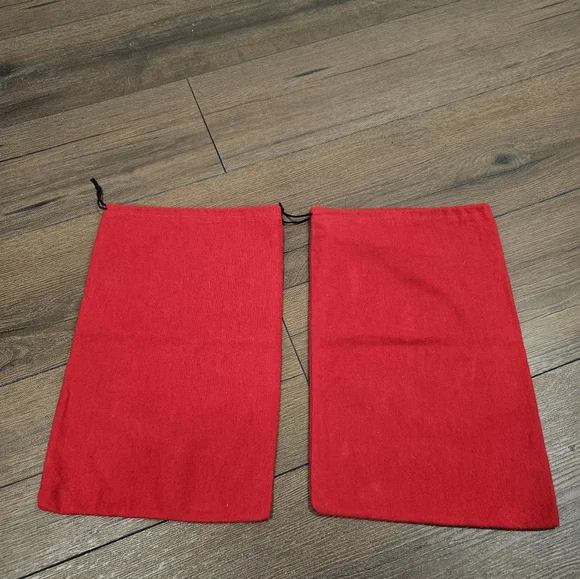 Christian Louboutin Red Dust Bag Pair - Picture 2 of 4